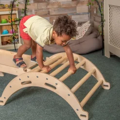 Pikler Inspired Nursery Play Arch