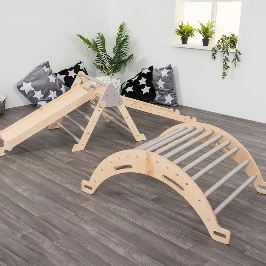 Pikler Inspired Nursery Play Arch