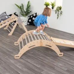 Pikler Inspired Nursery Play Arch