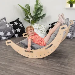 Pikler Inspired Reception Play Arch Natural