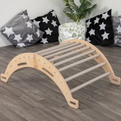 Pikler Inspired Reception Play Arch Natural