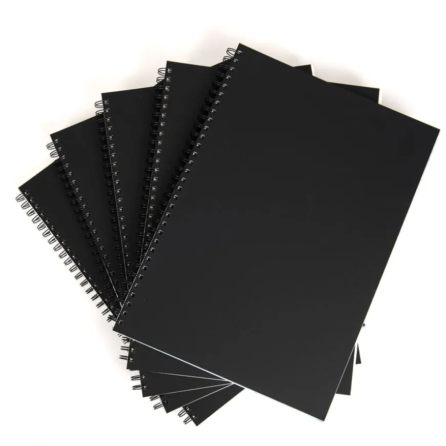 Pisces Hardback Spiral Sketchbook Portrait 170gsm 80pg