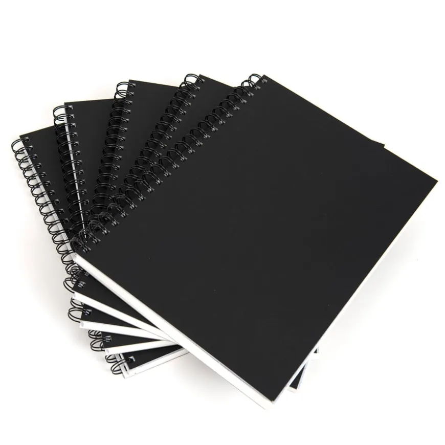Pisces Hardback Spiral Sketchbook Portrait 170gsm 80pg