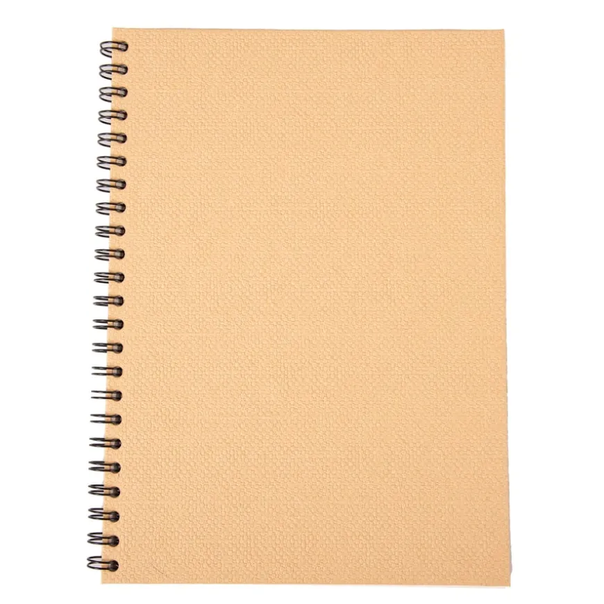 Pisces Jute Spiral Sketchbks A4 140gsm 12pk