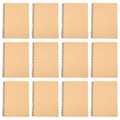 Pisces Jute Spiral Sketchbks A4 140gsm 12pk