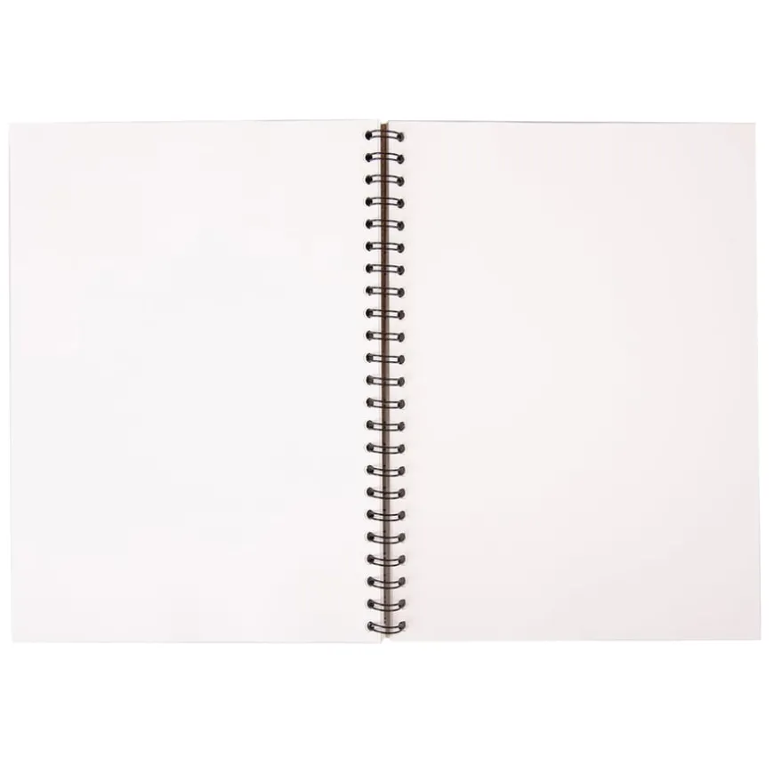 Pisces Jute Spiral Sketchbks A4 140gsm 12pk