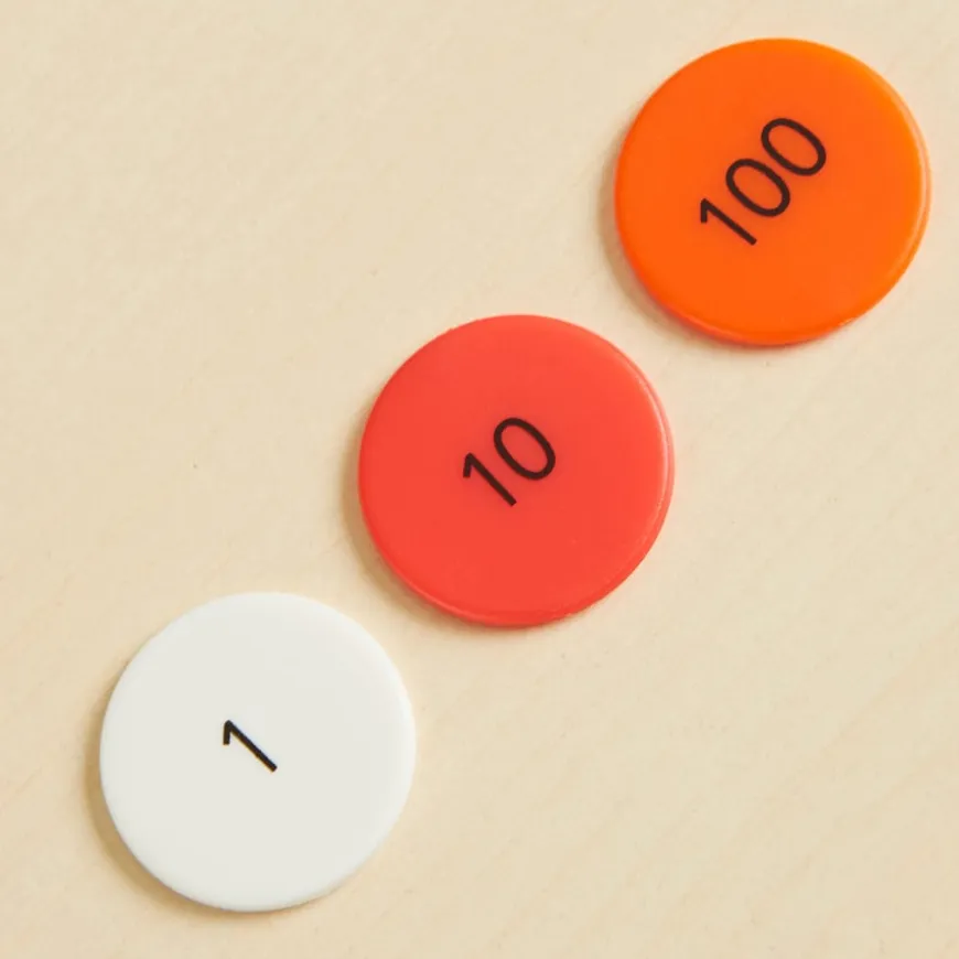 Place Value Counters Multibuy 1125pk + 1750pk