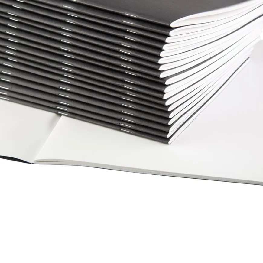 Plain Stapled Sketchbooks Portrait 140gsm