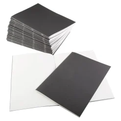 Plain Stapled Sketchbooks Portrait 140gsm