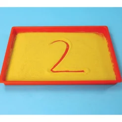 Plastic Coloured Mark Making Messy Art Trays