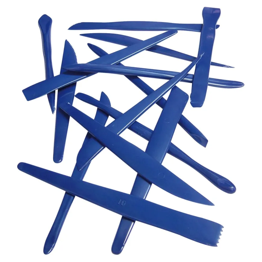 Plastic Modelling Tools Assorted 14pk
