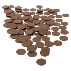 Plastic Play Money Coins