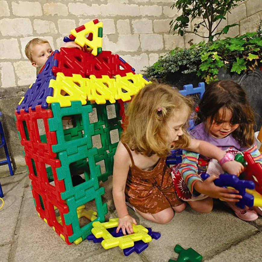 Polydron Recycled XL Giant Super Construction Class Set