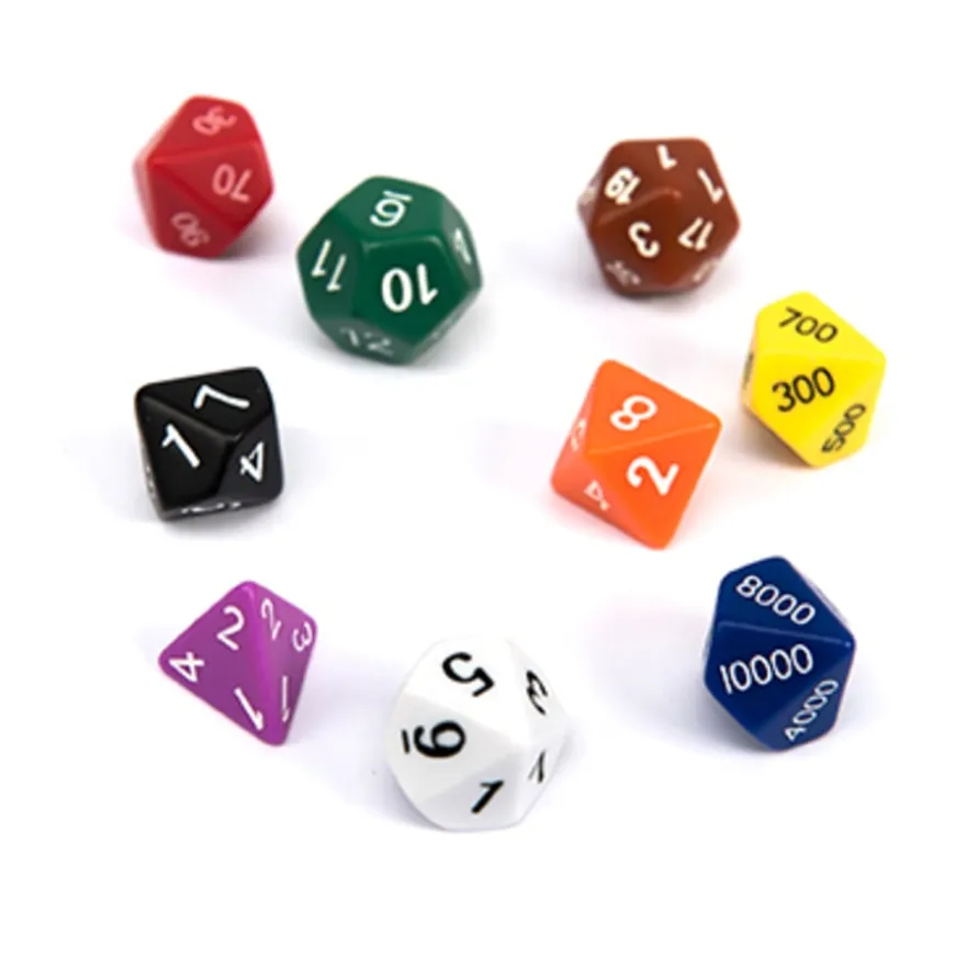 Polyhedra Dice Set 162pcs