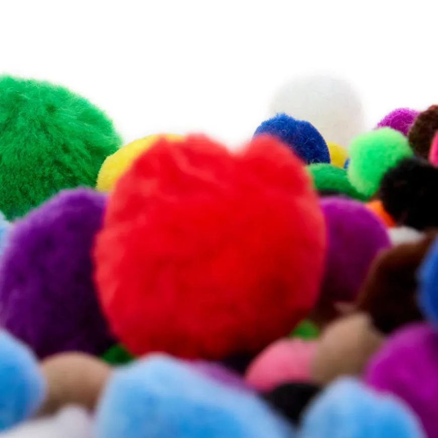 Pom Pom Bumper Pack Assorted 450g