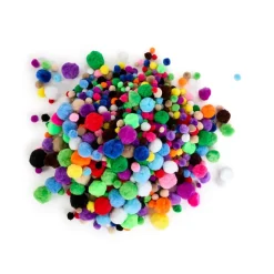 Pom Pom Bumper Pack Assorted 450g