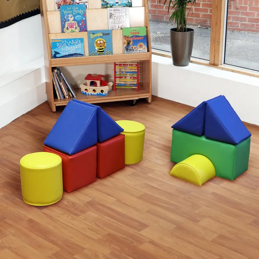 Portable Pack Away Soft Play Set 10pcs