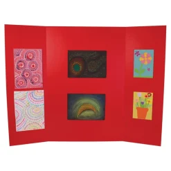 Presentation Boards Assorted Colours 4pk W914 x L1218mm