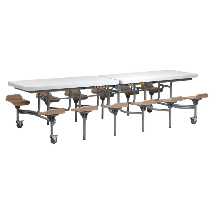 Primo Mobile Folding Dining Table With Seats