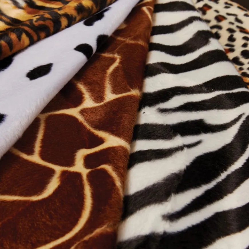 Printed Animal Skin Fabric 1.5mx500mm 5pk