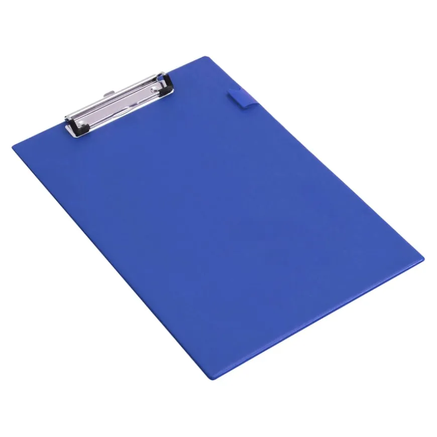 PVC Clipboard A4+ Blue 10pk