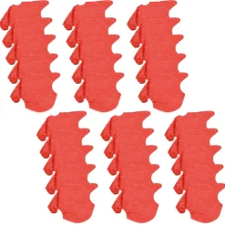 PVC Waterproof Children's Aprons Red