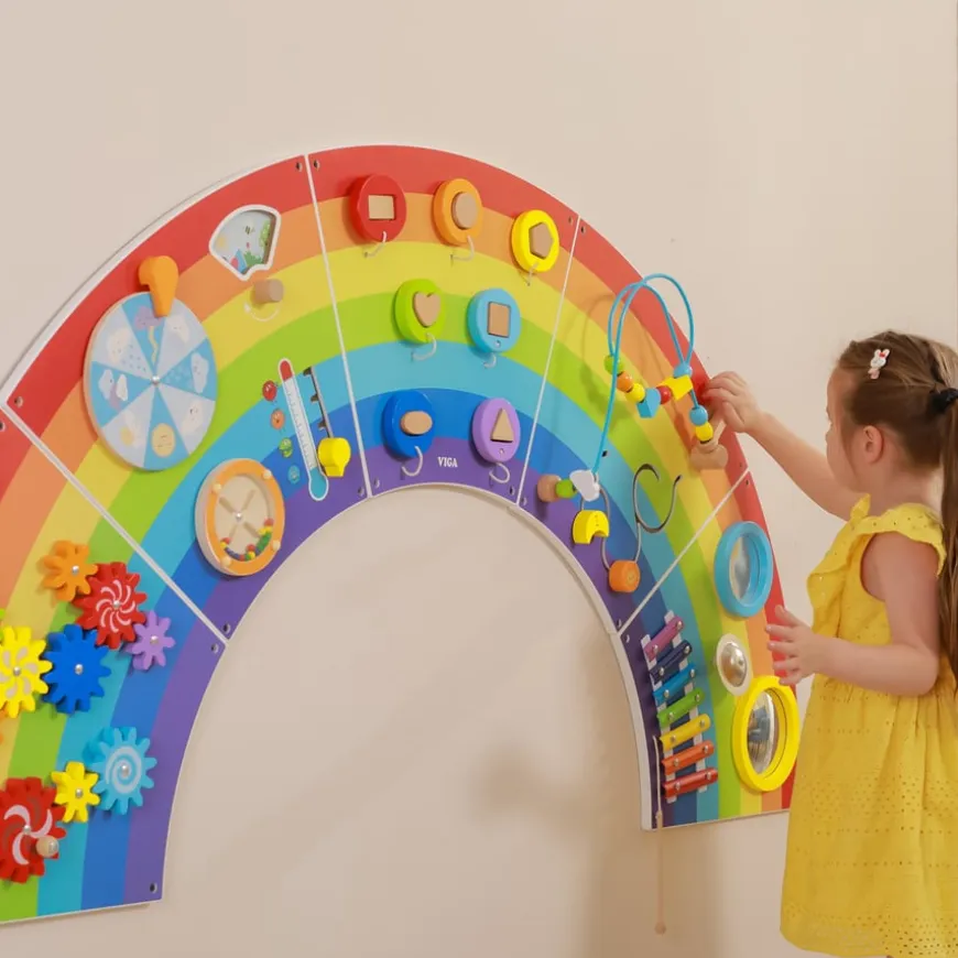 Rainbow Activity Wall Panels