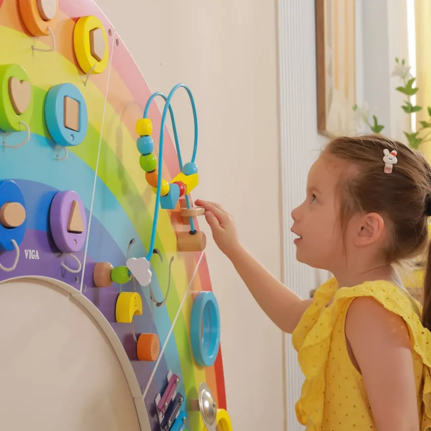 Rainbow Activity Wall Panels