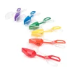 Rainbow Coloured Tongs 6pk