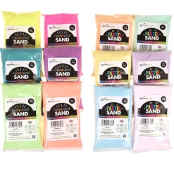 Rainbow ECO Eco Craft Sand Assorted Bags 6 x 1kg