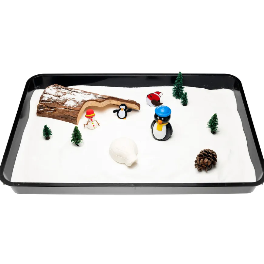 Rainbow ECO Sparkle Snow White Sand 1kg