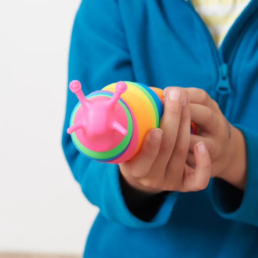 Rainbow Fidget Slug Toy