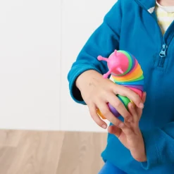 Rainbow Fidget Slug Toy