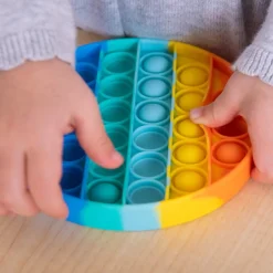 Rainbow Push & Pop It Fidget Pad
