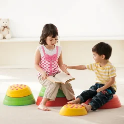 Rainbow River Coloured Stepping Stones 6pcs