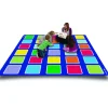 Rainbow Squares Large Placement Carpet