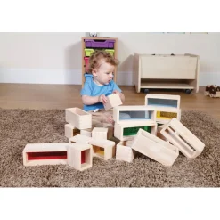 Rainbow Window Construction Bricks 36pk