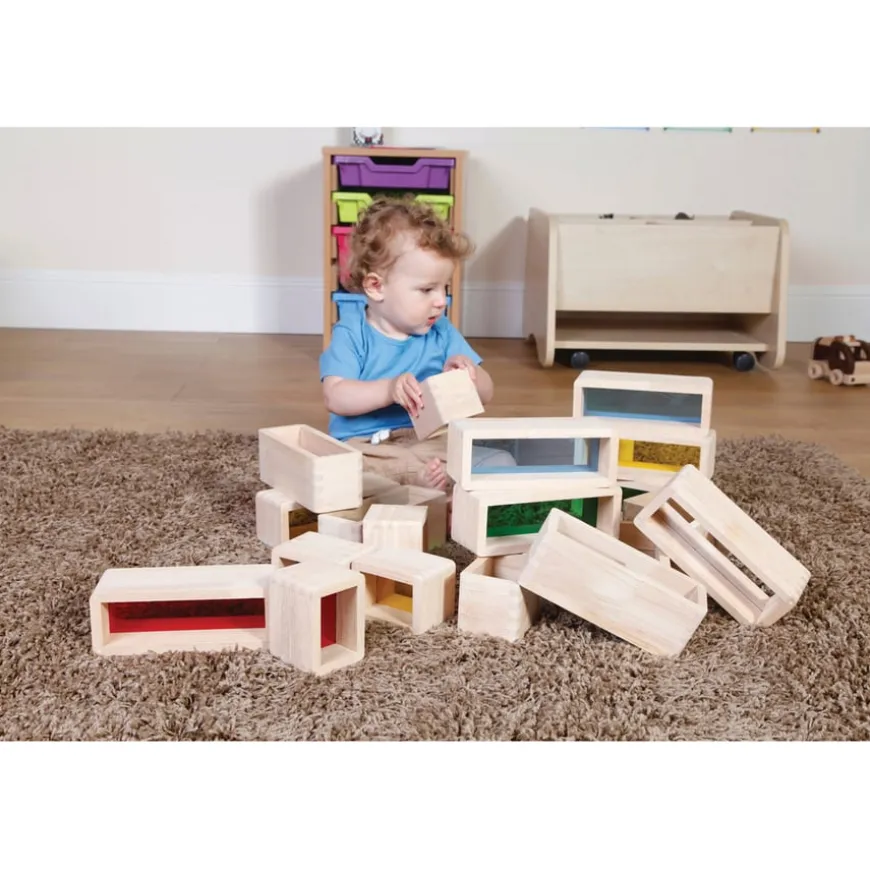 Rainbow Window Construction Bricks 36pk