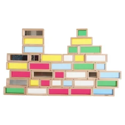 Rainbow Window Construction Bricks 36pk