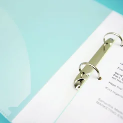 Rapesco Ring Binder A4 2-Ring 25mm 10pk Clear