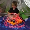 Rechargeable Wireless Sensory Fibre Optic Strands