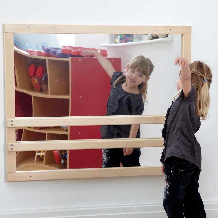 Rectangular Pull Up Mirror
