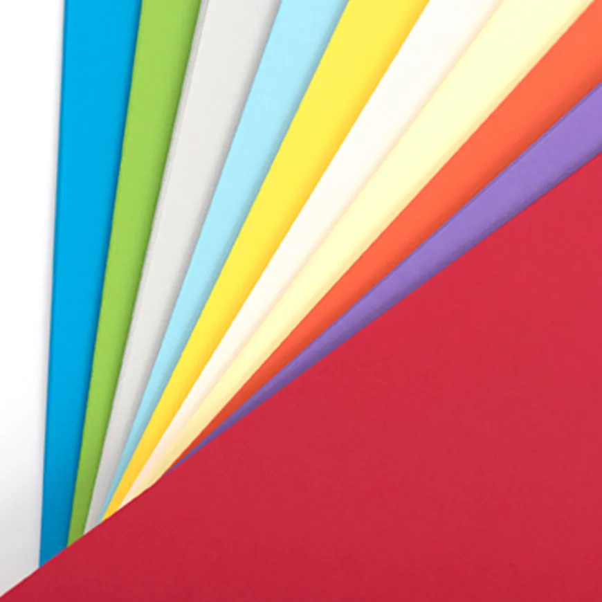 Recycled Card Assorted A4 300micron 100pk