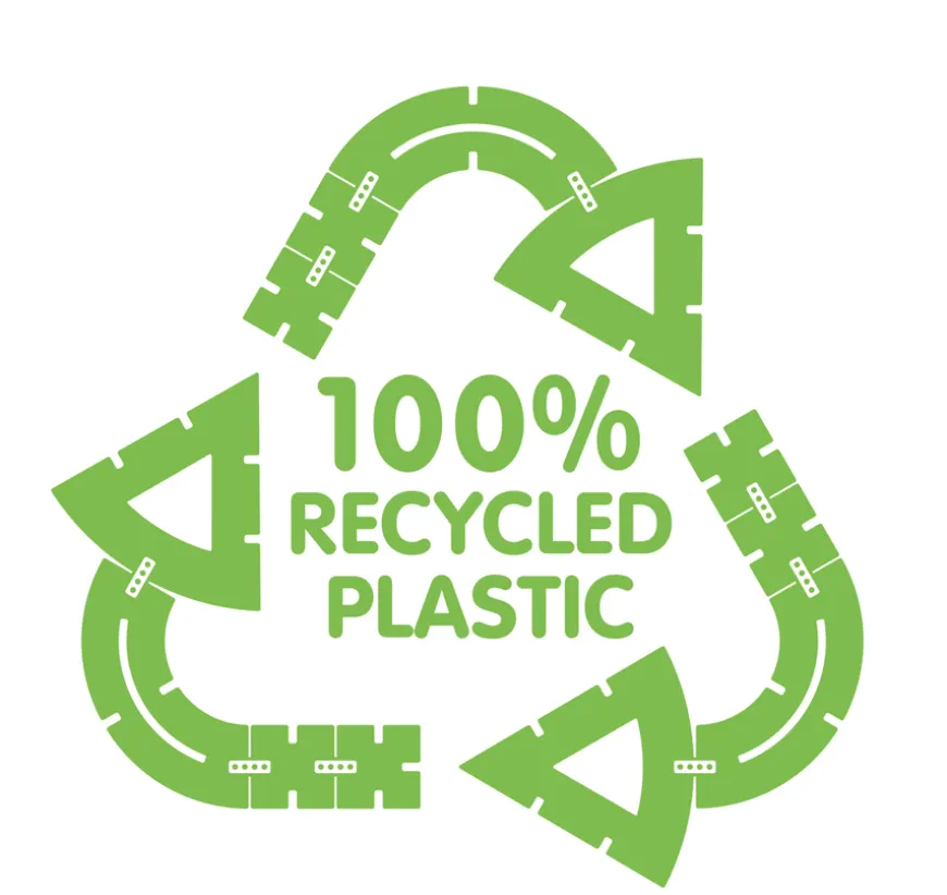 Recycled Constructa Den 76pcs