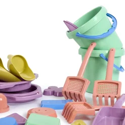 Recycled Plastic Sand & Messy Play Set Pastel 48pk