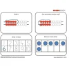 Rekenrek Practice Charts - Numbers to 10 30pk
