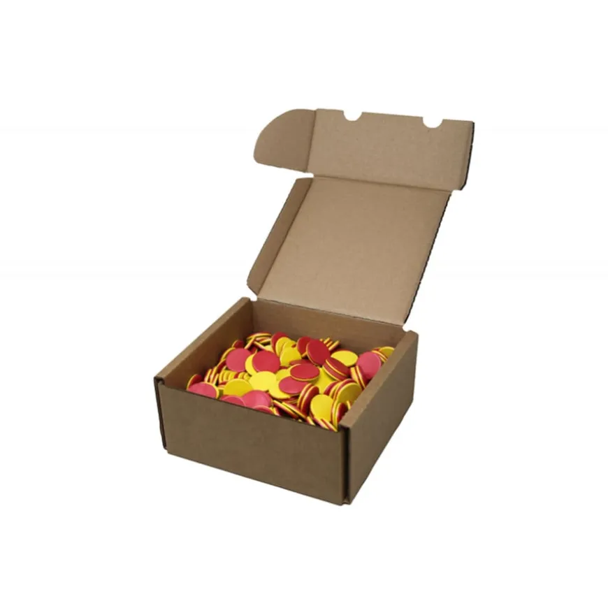 RE-Plastic® Two Colour Counters Red/Yellow 400pcs