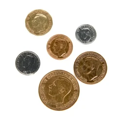 Replica British War Time Coins