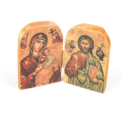 Resin Christian Icons 2pk