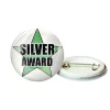 Reward Gold Silver Bronze Pin Badges 45pk